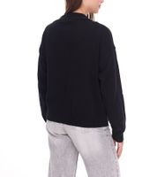 OTTO Damen Baumwoll-Cardigan stylischer Strick-Pullover mit V-Ausschnitt 18068627 Schwarz