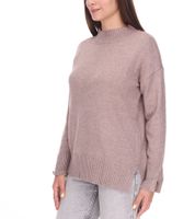 HECHTER PARIS Damen Strick-Pullover mit Rollkragen Langarm-Shirt 86091131 Braun