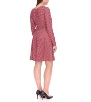 Miniabito Aniston CASUAL da donna, elegante abito estivo, abito a maniche lunghe, 70060254 Rosa/Nero/Rosso