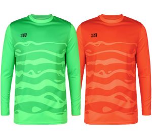 Outfitter OCEAN FABRICS Tahi Herren Torwart-Trikot Feuchtigkeitsregulierend und Schnelltrocknend Langarm-Shirt Fußball Longsleeve OUT-M-1033-OTW in Orange oder Grün