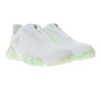 Zapatillas de golf adidas Codechaos 22 BOA sin clavos para mujer con entresuela Boost y sistema de ajuste BOA IE8310 Blanco/Verde Zapatillas de golf adidas Codechaos 22 BOA sin clavos para mujer con entresuela Boost y sistema de ajuste BOA IE8310 Blanco/Verde