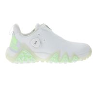 Zapatillas de golf adidas Codechaos 22 BOA sin clavos para mujer con entresuela Boost y sistema de ajuste BOA IE8310 Blanco/Verde Zapatillas de golf adidas Codechaos 22 BOA sin clavos para mujer con entresuela Boost y sistema de ajuste BOA IE8310 Blanco/Verde
