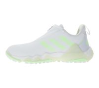 Zapatillas de golf adidas Codechaos 22 BOA sin clavos para mujer con entresuela Boost y sistema de ajuste BOA IE8310 Blanco/Verde Zapatillas de golf adidas Codechaos 22 BOA sin clavos para mujer con entresuela Boost y sistema de ajuste BOA IE8310 Blanco/Verde