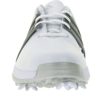 Zapatos de golf adidas Tour360 24 para mujer con Torsion Bridge, zapatillas deportivas con amortiguación Lightstrike y talón Boost IF0259 Blanco/Negro/Verde