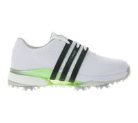 Zapatos de golf adidas Tour360 24 para mujer con Torsion Bridge, zapatillas deportivas con amortiguación Lightstrike y talón Boost IF0259 Blanco/Negro/Verde