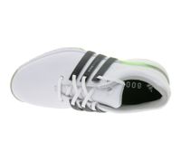 Zapatos de golf adidas Tour360 24 para mujer con Torsion Bridge, zapatillas deportivas con amortiguación Lightstrike y talón Boost IF0259 Blanco/Negro/Verde
