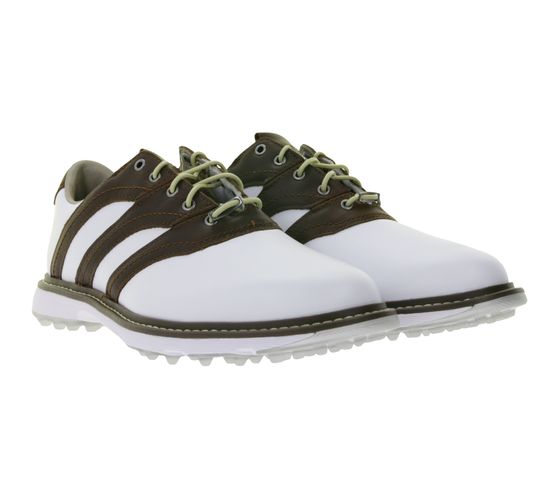 adidas Mc Z-Traxion Spikeless Golf Shoes with Boost Midsole. Sports Shoes with Lightstrike Cushioning and Boost Heel. IG0910 White/Brown