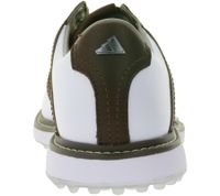 Zapatos de golf adidas Mc Z-Traxion sin clavos con entresuela Boost. Zapatillas deportivas con amortiguación Lightstrike y talón Boost. IG0910 Blanco/Marrón