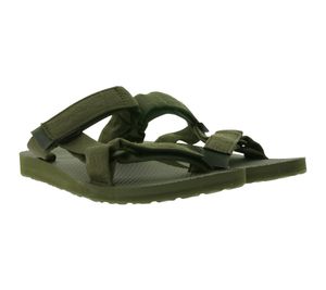 TEVA Original Universal Herren Sandale nachhaltige Sommer-Sandale mit EVA-Zwischensohle Zehentrenner 1124047 Olivgrün