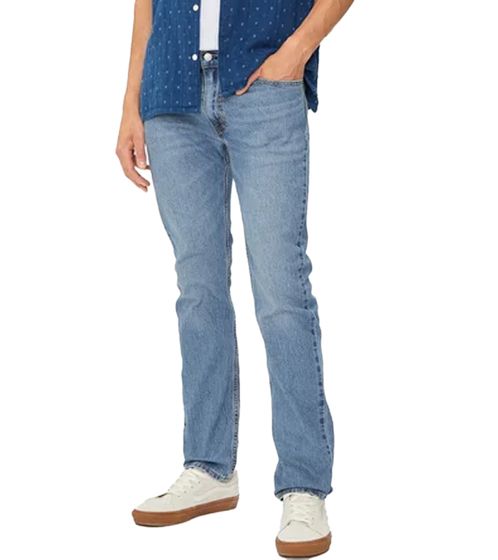 LEVI'S 511 Men's 5-Pocket Jeans, Cotton Slim-Fit Denim Pants, 45115849 Blue