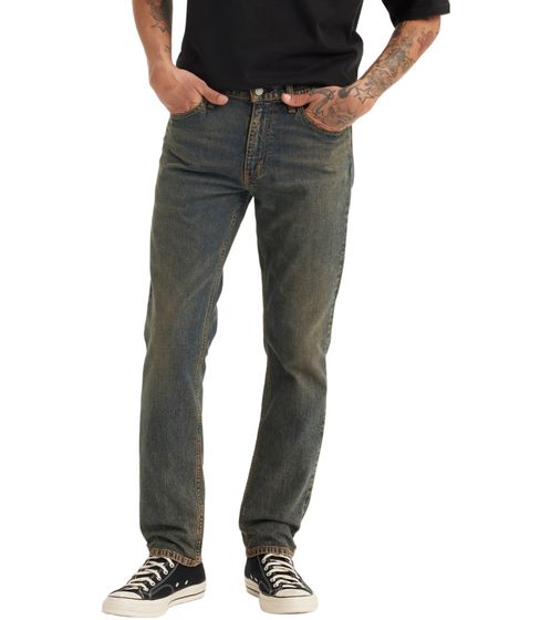 LEVI'S 511 Men's 5-Pocket Jeans, Cotton Slim-Fit Denim Pants, 45115661, Dark Blue