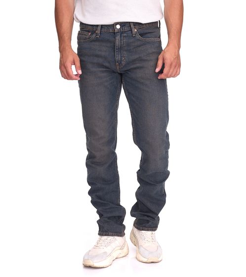 LEVI´S 511 Herren Jeans-Hose im 5-Pocket-Style Baumwoll-Hose Slim-Fit Denim-Hose 45115957 Dunkelblau