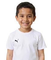 Confezione da 3 t-shirt sportive casual PUMA TeamGoal 23 per bambini e bambine, in cotone con logo ricamato, 656709 04, bianco Confezione da 3 t-shirt sportive casual PUMA TeamGoal 23 per bambini e bambine, in cotone con logo ricamato, 656709 04, bianco