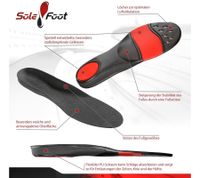 SoleFoot Insoles Hi-Performance Shoe Insoles Black Deluxe Edition Black/Red for everyday wear, work, or sports SoleFoot Insoles Hi-Performance Shoe Insoles Black Deluxe Edition Black/Red for everyday wear, work, or sports