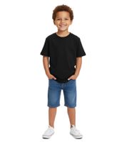 T-shirt sportiva PUMA Base per bambini e bambine, in cotone sostenibile con logo, 678260 02, nera