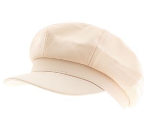 Gorra Baker Boy, Gorra Newsboy, Sombrero, Gorra de Verano, Gorra con Visera 4606M K248137 Beige
