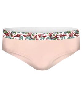 les petites bombes Kinder Slip für Mädchen mit Baumwoll-Stretch Unterwäsche Teenager Unterhose LPB/4/BC2/ASS1 Blass-Rosa