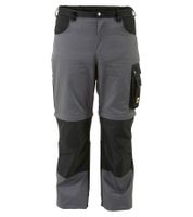 Pantalon de travail homme NORTHERN COUNTRY avec genoux renforcés, vêtement de travail, pantalon de bricolage 12746943 Gris/Noir
