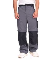 Pantalon de travail homme NORTHERN COUNTRY avec genoux renforcés, vêtement de travail, pantalon de bricolage 12746943 Gris/Noir