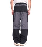 Pantalon de travail homme NORTHERN COUNTRY avec genoux renforcés, vêtement de travail, pantalon de bricolage 12746943 Gris/Noir