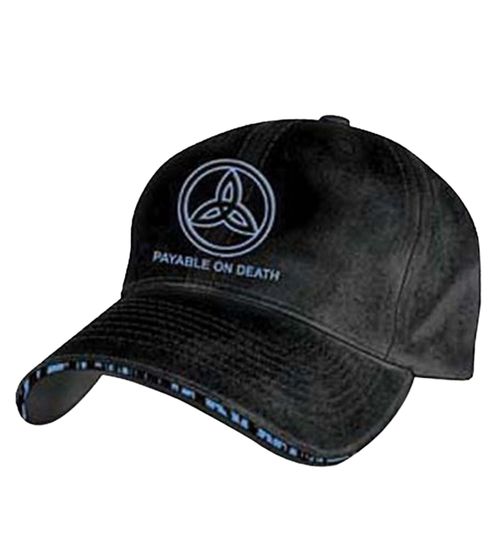 P.O.D. Metal-Band Baseball-Cap Baumwoll-Cap mit Logo-Stickerei Trucker-Cap Fan-Mütze 2947POD Schwarz