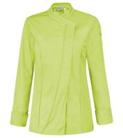 LAFONT Saffron Damen Küchen-Jacke mit doppelter Passe Arbeits-Jacke 180 g/m² Gastro Berufsbekleidung Gastronomie Koch-Jacke 50741500 Anis-Grün