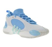 Zapatillas de baloncesto adidas D.O.N. Issue 5, estilo Donovan Mitchell, con suela antideslizante para interior, color negro/burdeos o blanco/azul