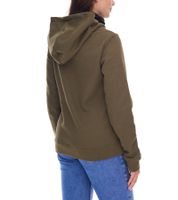 Completo 2 pezzi da donna OCEAN SPORTSWEAR: Felpa con cappuccio e sciarpa ad anello, Felpa con cappuccio, Felpa con cappuccio in cotone, 42696662, Verde/Nero