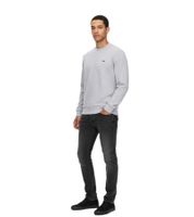 Lacoste Men's Sweatshirt with Logo Embroidery, Basic Pullover, Modern Cotton Sweater, Long-Sleeved Shirt SH9608 00 CCA Gray Lacoste Men's Sweatshirt with Logo Embroidery, Basic Pullover, Modern Cotton Sweater, Long-Sleeved Shirt SH9608 00 CCA Gray