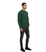 Lacoste Men's Sweatshirt with Logo Embroidery, Basic Sweater, Modern Cotton Sweater, Long-Sleeved Shirt, SH9608 00 132 Green Lacoste Men's Sweatshirt with Logo Embroidery, Basic Sweater, Modern Cotton Sweater, Long-Sleeved Shirt, SH9608 00 132 Green