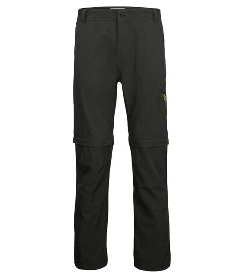 killtec KOS 13 MN Herren Softshell-Hose wasserabweisende Outdoor-Hose Funktions-Hose mit Zip-Off Beinen 25095800 Khaki