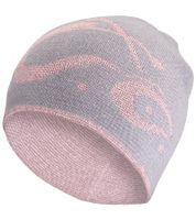OrangeCountyChoppers Beanie, cozy hat with motorcycle motif, winter hat, fan merchandise, 4052OCC, gray/pink