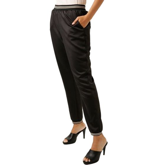 Aniston CASUAL Damen Schlupfhose Jersey-Hose stylische Jogger 35248534 Schwarz