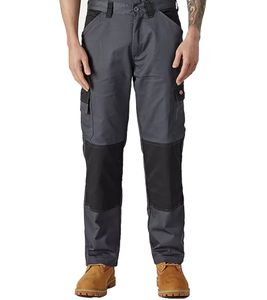 Dickies Herren Arbeits-Hose mit zahlreichen Taschen Arbeitskleidung Work-Wear 26162500 Grau/Schwarz