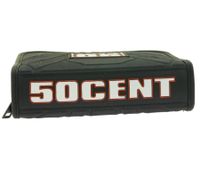 BIOWORLD MERCHANDISING reflective CD case from the band "INSANE CLOWN POSSE" for 24 CDs, blue/black/white/yellow