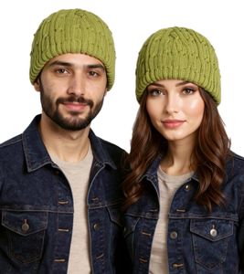 Gorro de punto BIOWORLD MERCHANDISING, acogedor gorro de primavera, cómodo gorro de punto, verde oliva
