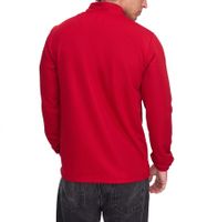 adidas Entrada 22 Halfzip Herren Trainings-Pullover nachhaltiges Sport-Shirt mit AEROREADY Technologie Rot oder Dunkelblau