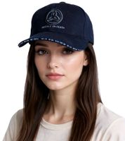 Payable on Death Unisex Metal-Band Trucker-Cap Baseball-Cap mit Logo-Stickerei Baumwoll-Cap Fan-Mütze 2948POD Navy