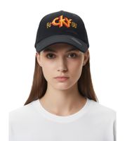 Camp Kill Yourself Unisex Rock-Band Trucker-Cap Baseball-Cap mit „fuCKYou“ Schriftzug Baumwoll-Cap Fan-Mütze 30104CKY Schwarz