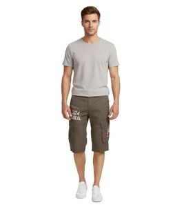 Bermuda cargo décontracté FQ1924 Mael pour homme, pantalon d'été en coton, 21900196 180515 Olive Bermuda cargo décontracté FQ1924 Mael pour homme, pantalon d'été en coton, 21900196 180515 Olive