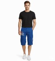 FQ1924 Mael Herren Freizeit-Bermuda Cargo-Shorts Baumwoll-Hose Sommer-Hose 21900196 181018 Blau FQ1924 Mael Herren Freizeit-Bermuda Cargo-Shorts Baumwoll-Hose Sommer-Hose 21900196 181018 Blau