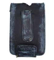 Étui pour lecteur MP3 du groupe de metal MEGADETH. Étui de protection aspect usé. Lecteur audio et iPod. 11 x 7 x 1,5 cm. Noir/Bleu. Étui pour lecteur MP3 du groupe de metal MEGADETH. Étui de protection aspect usé. Lecteur audio et iPod. 11 x 7 x 1,5 cm. Noir/Bleu.