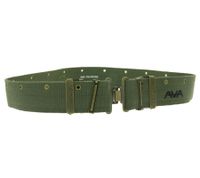 ANGELS & AIRWAVES Rock Band Fabric Belt for Men and Women, One Size, 109 cm, Military Style, Casual Belt, BT107924ANG, Khaki