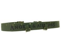 ANGELS & AIRWAVES Rock Band Fabric Belt for Men and Women, One Size, 109 cm, Military Style, Casual Belt, BT107924ANG, Khaki