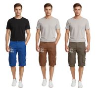Bermudas cargo informales FQ1924 Mael para hombre, pantalones de verano de algodón 21900196, azul, marrón o caqui. Bermudas cargo informales FQ1924 Mael para hombre, pantalones de verano de algodón 21900196, azul, marrón o caqui.