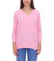 Suéter de punto BOYSENS'S para mujer con cuello en V y mangas 3/4, suéter de verano 73541209 rosa
