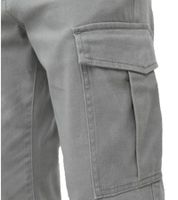 Jack & Jones Marco Joe Herren Cargohose stylische Baumwoll-Hose im Jogger-Style Slim Fit 10755240 Grau