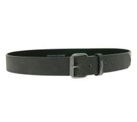 Underoath belt from the metalcore band for men or women, one size fits all, 100 cm, with urban lettering, casual belt, black/white/blue