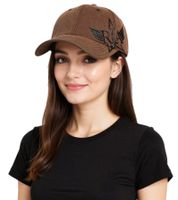 Unisex trucker cap from the rock band "Red Jumpsuit Apparatus" baseball cap with RJA Wing logo TC110825RJA Brown