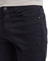 Bermuda casual da uomo FQ1924 Josh, pantaloni in cotone con risvolto, 21900320-ME, neri Bermuda casual da uomo FQ1924 Josh, pantaloni in cotone con risvolto, 21900320-ME, neri